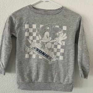 Sonic the hedgehog boys crewneck sweatshirt
